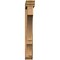 Ekena Millwork Balboa Traditional Rough Sawn Bracket w/ Offset Brace, Western Red Cedar, 6"W x 38"D x 44"H BKT0604X38X44BOA01RWR - alternate 3